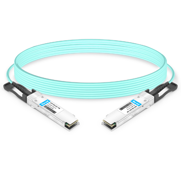 Avago AFBR-7QER10Z Compatible 10m (33ft) 40G QSFP+ to QSFP+ Active Optical Cable