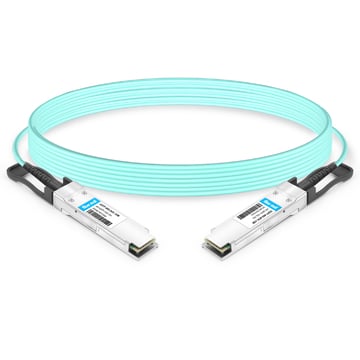 Avago AFBR-7QER25Z Compatible 25m (82ft) 40G QSFP+ to QSFP+ Active Optical Cable