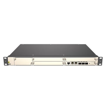 The Standard 1U Rack, Provides 4 Service Slots OEO/EDFA/OLP, 1 Fan Slot and 2 Power Slots