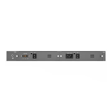 The Standard 1U Rack, Provides 4 Service Slots OEO/EDFA/OLP, 1 Fan Slot and 2 Power Slots