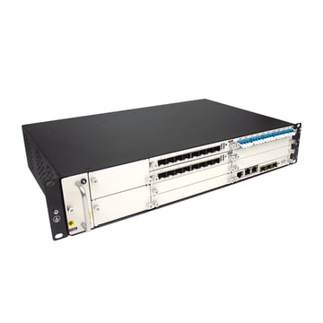 The Standard 2U Rack, Provides 8 Service Slots OEO/EDFA/OLP/DCM/CWDM/DWDM, 1 Fan Slot and 2 Power Slots