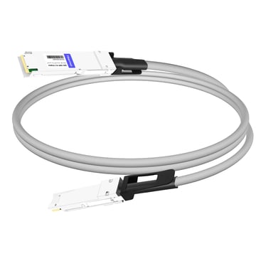 QDD-OSFP-FLT-PC50CM 0.5m (1.6ft) 400G QSFP-DD to OSFP Flat Top PAM4 Passive Direct Attached Cable