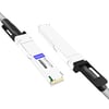 QDD-OSFP-FLT-PC50CM 0.5m (1.6ft) 400G QSFP-DD to OSFP Flat Top PAM4 Passive Direct Attached Cable