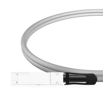 QDD-OSFP-FLT-PC1M 1m (3ft) 400G QSFP-DD to OSFP Flat Top PAM4 Passive Direct Attached Cable