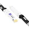 QDD-OSFP-FLT-PC2M 2m (7ft) 400G QSFP-DD to OSFP Flat Top PAM4 Passive Direct Attached Cable