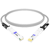 QDD-OSFP-FLT-PC50CM 0.5m (1.6ft) 400G QSFP-DD to OSFP Flat Top PAM4 Passive Direct Attached Cable