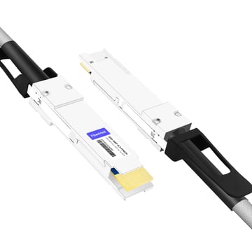 QDD-OSFP-FLT-PC50CM 0.5m (1.6ft) 400G QSFP-DD to OSFP Flat Top PAM4 Passive Direct Attached Cable