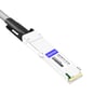 QDD-OSFP-FLT-PC1.5M 1.5m (5ft) 400G QSFP-DD to OSFP Flat Top PAM4 Passive Direct Attached Cable