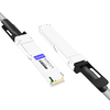 QDD-OSFP-FLT-PC1.5M 1.5m (5ft) 400G QSFP-DD to OSFP Flat Top PAM4 Passive Direct Attached Cable