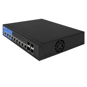 S3100-8T4X, 8-Port Ethernet Switch L3, 8x 10/100/1000/2500/10G BASE-T RJ45 Ports, with 4x 1G/10G SFP+ Uplinks