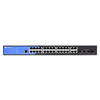 S2100-24T4TS, 24-Port Ethernet Switch L2+, 24x 10/100/1000BASE-T RJ45, with 4x 1G RJ45/SFP Combo Uplinks