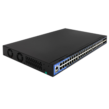 S3100-48T6X-P, 48-Port Ethernet Switch L3, PoE+ Switch, 48x 10/100/1000BASE-T  RJ45, with 6x 1G/10G SFP+ Uplinks