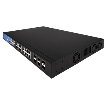 S3100-24T6X-P, 24-Port Ethernet Switch L3, PoE+ Switch, 24x 10/100/1000/2500 BASE-T RJ45, with 6x 1G/10G SFP+ Uplinks