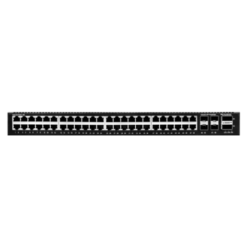 S3100-48T2Q4X, 48-Port Ethernet Switch, 48x 10/100/1000/2500/10G BASE-T RJ45, with 2x 40G SFP+ and 4x 1G/10G SFP+ Uplinks