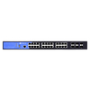 S3100-24T6X, 24-Port Ethernet Switch L3, 24x 10/100/1000/2500 BASE-T RJ45, with 6x 1G/10G SFP+ Uplinks