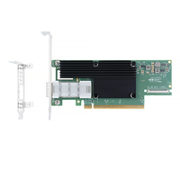 NVIDIA Mellanox MCX653105A-HDAT-SP ConnectX-6 InfiniBand/VPI Adapter Card, HDR/200GbE, Single-Port QSFP56, PCIe3.0/4.0 x16, Tall Bracket