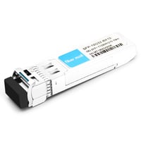 Cisco SFP-10G-BXD-I Compatible 10G BX SFP+ BIDI TX1330nm/RX1270nm 10km LC SMF DDM Transceiver Module