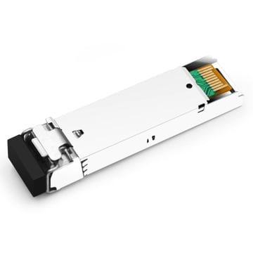 Brocade E1MG-100BXU-20 Compatible 100M BX BIDI SFP TX1310nm/RX1550nm 20km LC SMF DDM Transceiver Module