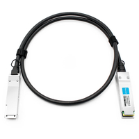 Arista Networks CAB-Q-Q-100G-1M Compatible 1m (3ft) 100G QSFP28 to QSFP28 Copper Direct Attach Cable