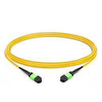1m (3ft) 12 Fibers Female to Female Elite MTP Trunk Cable Polarity B LSZH OS2 9/125 Single Mode