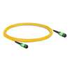 15m (49ft) 12 Fibers Female to Female MPO Trunk Cable Polarity B LSZH OS2 9/125 Single Mode