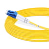 35m (115ft) Duplex OS2 Single Mode LC UPC to SC UPC PVC (OFNR) Fiber Optic Cable