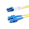 35m (115ft) Duplex OS2 Single Mode LC UPC to SC UPC PVC (OFNR) Fiber Optic Cable