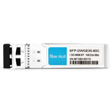 H3C DWDM-SFP1G-49.32-80 Compatible 1.25G DWDM SFP C35 100GHz 1549.32nm 80km LC SMF DDM Transceiver Module