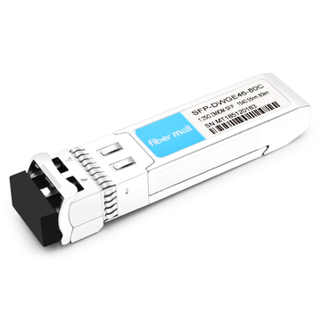 Cisco DWDM-SFP-4055-80 Compatible 1.25G DWDM SFP C46 100GHz 1540.55nm 80km LC SMF DDM Transceiver Module