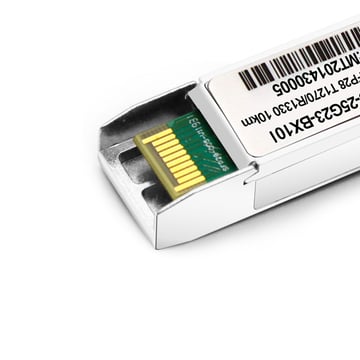 HPE Aruba S1C98A Compatible 25G BX BIDI SFP28 TX1270nm/RX1330nm 10km LC SMF DDM Transceiver Module