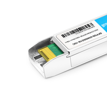 Brocade 25G-SFP28-LRD-1563.05 Compatible 25G DWDM SFP28 C18 100GHz 1563.05nm 10km LC SMF DDM Transceiver Module