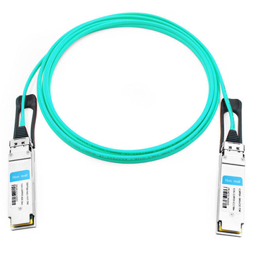 Mikrotik QSFP28-100G-AOC50M 100G QSFP28 AOC Cable | FiberMall